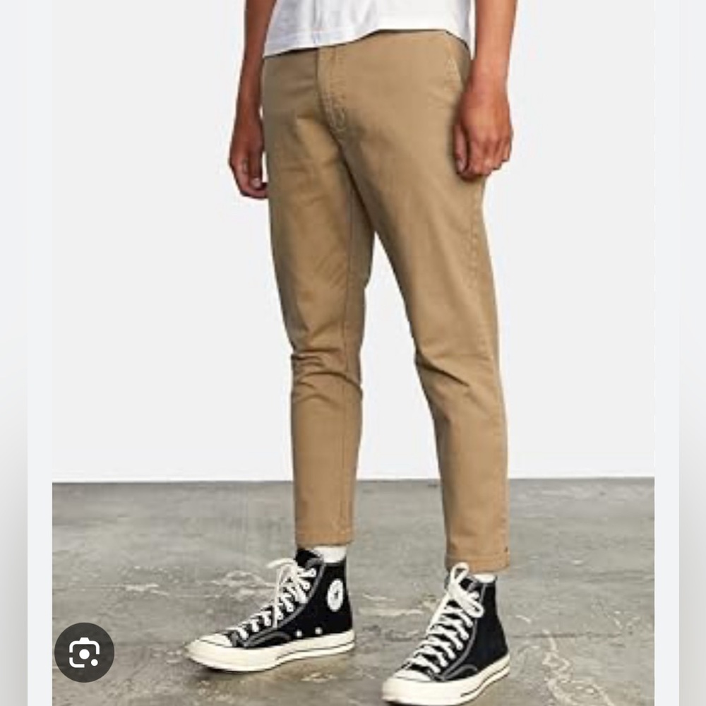 NWT, RVCA, 30, khaki